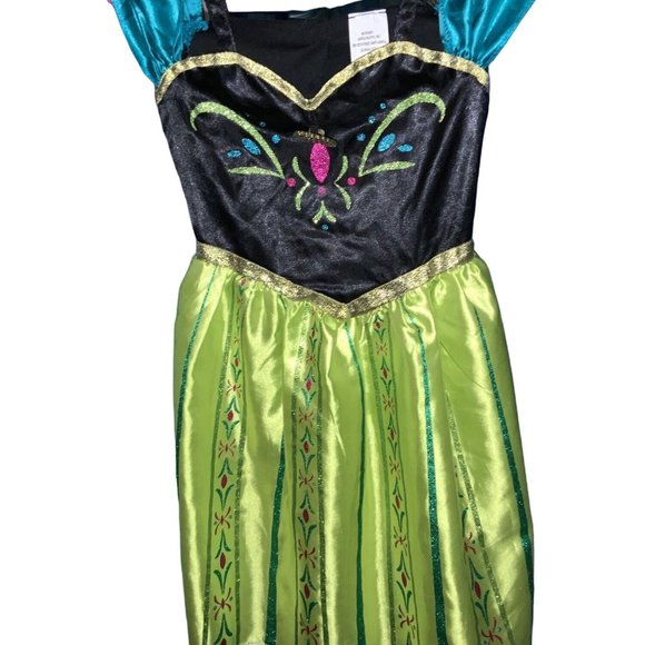 Disney/ Jakks Other - Disney Frozen Anna Coronation Dress Costume Fantasy Play Dress Up 4-6X